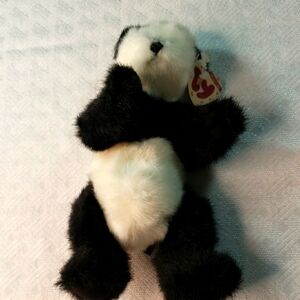 Vintage TY Panda Bear Checkers